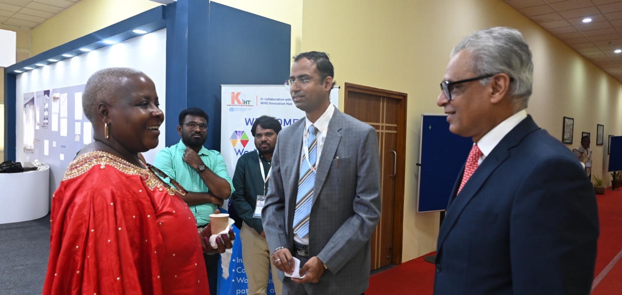 Health Minister of Malawi, Hon. Khumbize Chiponda met Jitendra Sharma, MD & Founder CEO of AMTZ