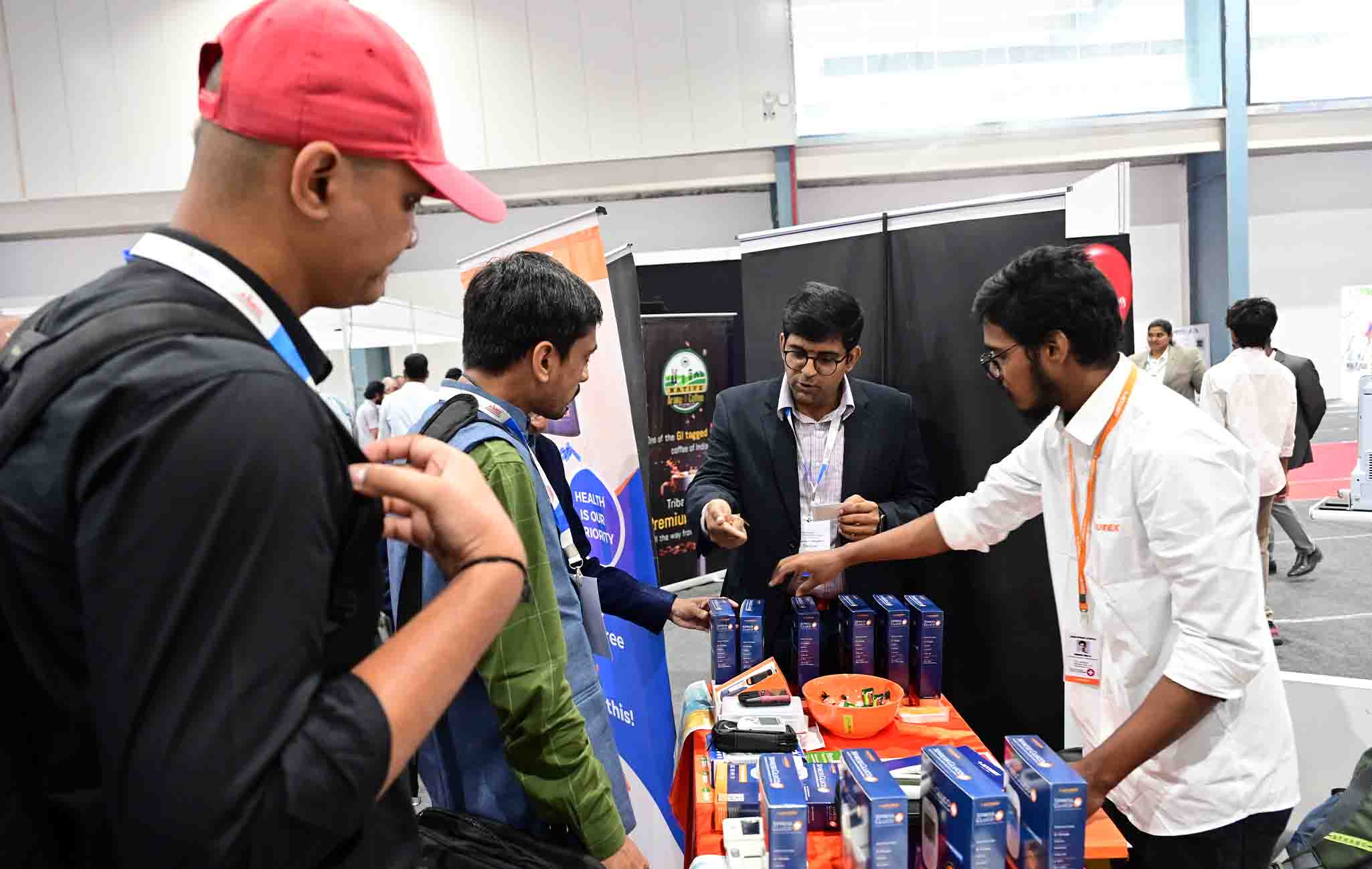 India Expo City Exhibition, day 2 at World Health Innovation Forum