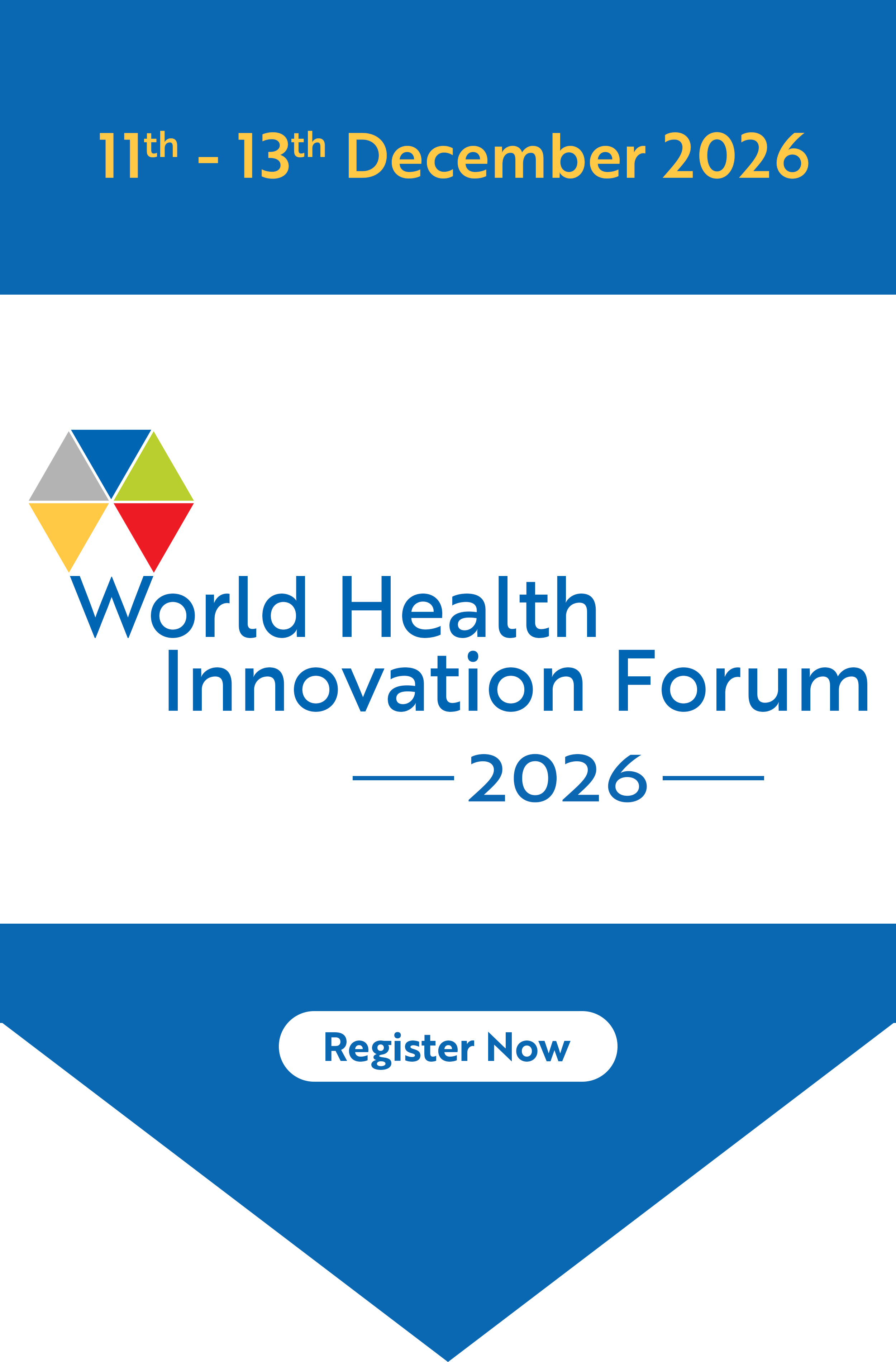 Registration of World Health Innovation forum 2026